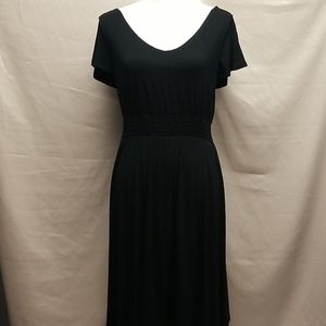 Soma XL Black Scarf Hem Dress